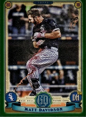 2019 Topps Gypsy Queen Green #21 Matt Davidson Chicago White Sox - Image 1 of 2