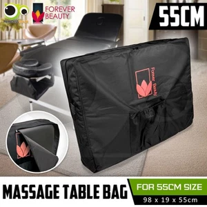 BLACK Carry Bag Case For Massage Table Portable Beauty Therapy 55cm Wide - Picture 1 of 4