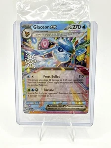 Promoción de estampillas de copo de nieve Glaceon ex (026/131) vacaciones 2025 - JCC Pokémon: PRE - Imagen 1 de 2