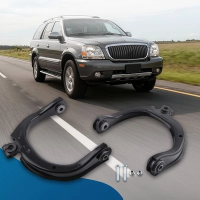 2x Brazos de control superiores delanteros para Chevy Trailblazer SSR GMC Envoy Rainer K640293 Foto 1 de 4