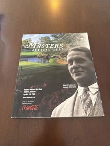 Masters Journal 2002 Tournament Program - Augusta Natl Golf Club -  Tiger Woods - Picture 1 of 3