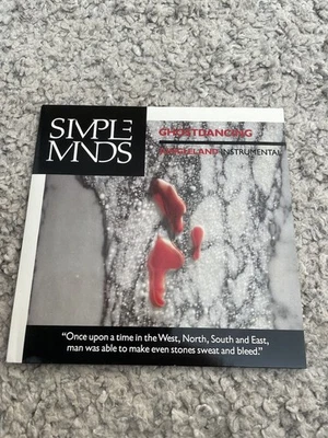 Simple Minds - Ghostdancing 7” Black Vinyl Single Virgin Records VG+ - Image 1 of 4