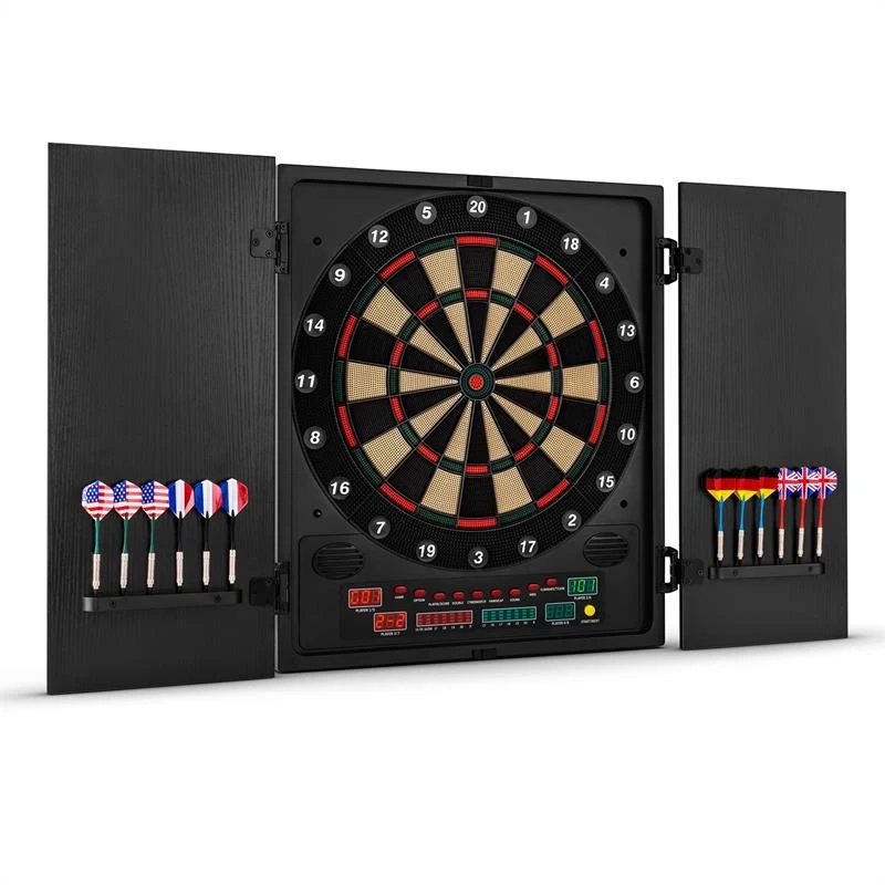 ONECONCEPT DART AUTOMAT 27 SPIELE 150 VARIANTEN ELEKTRONISCH E DARTS BOARD PFEILE SCHEIBE