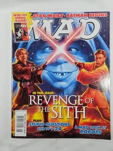 MAD Magazine June 2005 #454 Star Wars Revenge Of The Sith w/ Mailing Cover - Picture 1 of 4