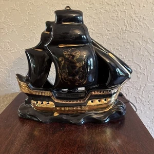 Vintage 1950s MCM Ceramic Nautical Ship TV Console Lamp - Picture 1 of 7