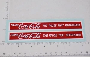 Buddy L Coca-Cola Delivery Truck Replacement Sticker Set BL-027 - Picture 1 of 1