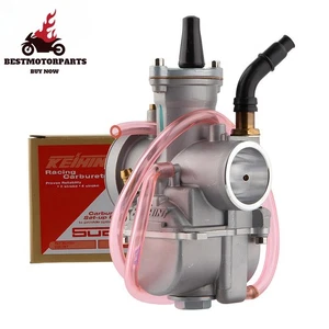 PWK34 34mm Carburetor With Power Jet For Keihin 75cc-250cc 2T 4T ATV Dirt Bike - Picture 1 of 6