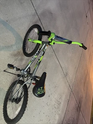 Green huffy Bike for Kids. Max Weight 75 Pounds.  Steel Frame. Negotiable ￼ - Image 1 of 4