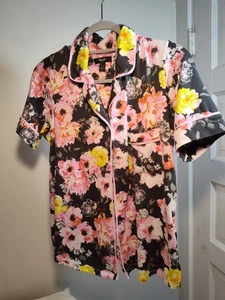 Damen Simply Vera Vera Wang Floral Shorty Pyjama Small - Bild 1 von 6