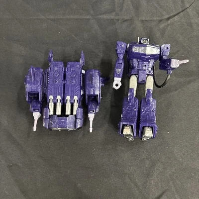 PREOWNED TRANSFORMERS WAR FOR CYBER TRON SIEGE SHOCKWAVE BAC - Image 1 of 4