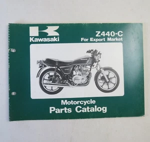 Kawasaki Z440-C Factory Motorcycle Parts Catalog Catalogue 1980 - Picture 1 of 3