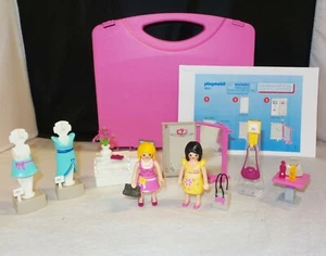 Playmobil 5611 City Life Dress Shop / Fashion Boutique and Case - Picture 1 of 4
