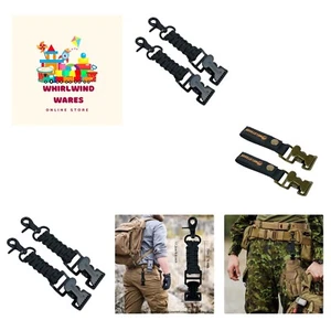 Tactical Glove Clips Work Glove Belt Clip Glove Holder Strap with Metal Allig... - Picture 1 of 10