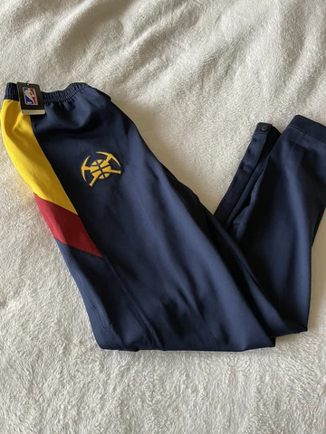 NWT Nike NBA Denver Nuggets On-Court Warm Up Pants Size LTT Cover