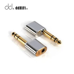 DD ddHiFi DJ65B(AL) 6.35mm Male to 4.4mm Female Audio Adapter for Desktop Amp - Picture 1 of 8