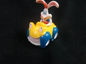 Roger Rabbit Toontown Driving His Yellow Car To View Disney Toontown - Picture 1 of 7