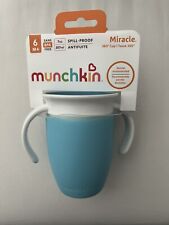 Munchkin Miracle 360 Trainer Cup 6m+ 7oz (207ml) Blue💙 NEW