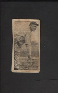 1923 W572 Baseball Strip Card Waite Hoyt HOF