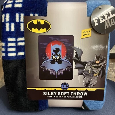 DC Spider-Man Blanket 46" x 60'' Warm Throw NEW Design - Image 1 of 3