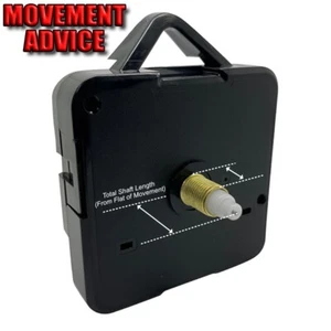 Clock Shop Replacement Clock Movement Advice - See Listing Description - Picture 1 of 2