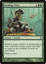 FOIL Rending Vines | MtG Magic Saviors of Kamigawa | English | Near Mint