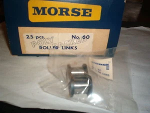 MORSE ROLLER LINK #60 25 PCS - Picture 1 of 1