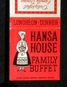 Hansa House Family Buffet Años 60 Comedor Escandinavo Salt Lake City UT Salt Lake - Imagen 1 de 1
