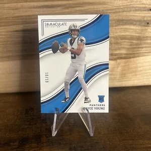 Bryce Young 2023 Immaculate Blue #/10 RC Rookie #5 Carolina Panthers - Bild 1 von 7