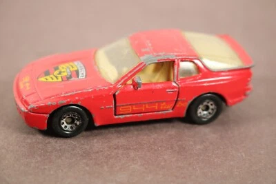 Винтажный спичечный коробок красный Porsche 944 Turbo двери открытый LQQK - Изображение 1 из 4