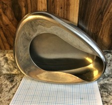 Vintage Vollrath Medical Hospital Equipment Stainless Steel Ware Bedpan 