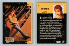 Joy White #10 Country Gold 2 Sterling 1993 Trading Card