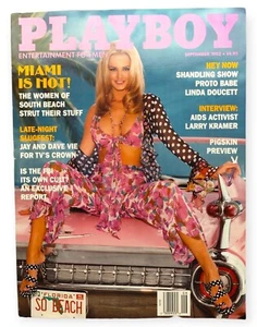 Playboy Magazine September 1993 Women Of Miami Carrie Westcott Centerfold (A)  - Imagen 1 de 5
