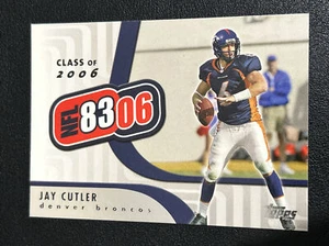 2006 Topps JAY CUTLER NFL 8306 #8 - Picture 1 of 1