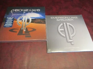 EMERSON LAKE & PALMER VERIFIED LIVE SWITZERLAND IN 1997 + ANTHOLOGY BOX 6 LP SET - Picture 1 of 2