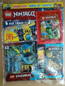 LEGO NINJAGO 11/2021 + JAY Limited Edition Minifigure + stickers + trading cards - Zdjęcie 1 z 1