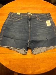 SIGNATURE LEVI STRAUSS NEW Heritage High Rise 3" Denim Jean Short Size 26 - Picture 1 of 6