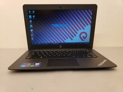 Teqnio Ultra Slim Laptop ELL1201T 12.5" Windows 10 32GB SSD 2GB Intel Atom - Image 1 of 4