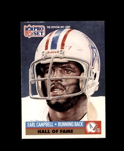 1991 Pro Set #27 Earl Campbell Hof Texas Longhorns Houston Oilers - Imagen 1 de 2