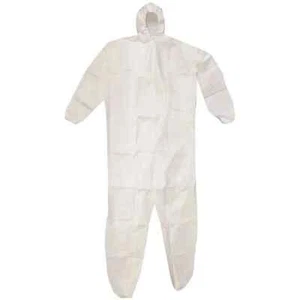 2pcs Trimaco 09625HD XL Coverall/Overall With Hood And 12 Pairs shoe covers - Picture 1 of 4
