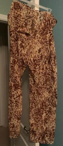 Large Semi Sheer Victoria Secret Pants Tied In The Front. Bathing Suit Cover - Picture 1 of 5