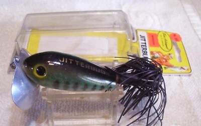 050325 DE COLECCIÓN ARBOGAST SUPERFICIE JITTERBUG SEÑUELO 2-1/8" RANA Foto 1 de 3