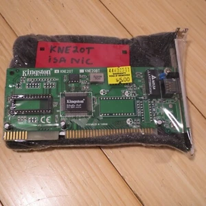 Vintage Kingston Ether-Rx PnP Ethernet Adapter KNE20T RJ-45 - Picture 1 of 5