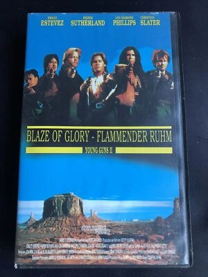Blaze Of Glory - Flammender Ruhm - Young Guns II - VHS Video Kassette Gut @821 - Bild 1 von 3