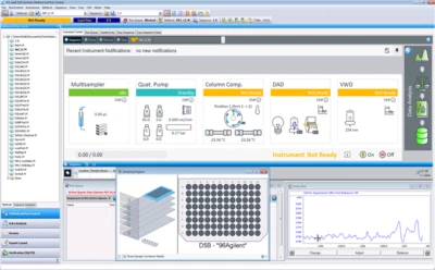 PC carregado com Agilent OpenLab Chemstation C.01.07 no Win 10 - Imagem 1 de 4