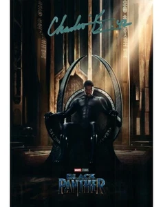 Chadwick Boseman handsigniertes 8x10 Foto signed Picture + COA - Bild 1 von 1