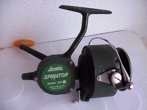 VINTAGE LANGLEY SPINATOR MODEL 870 SPINNING FISHING REEL SALTWATER USA - Picture 1 of 14
