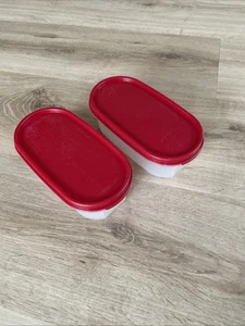 Tupperware Eidgenossen 500 ml rote Deckel Ohne Öffnung ++ - Bild 1 von 3