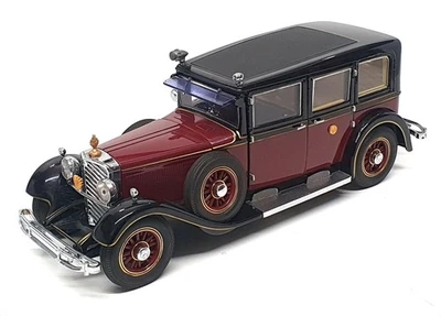 Paul's Model Art 1/24 Scale PMA770 - 1935 Mercedes Benz TYP 770 - Dk Red/Black - Image 1 of 4