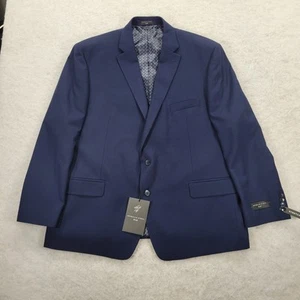 Nuevo con etiquetas Blazer Shaquille O'Neal XLG Abrigo Deportivo Chaqueta Azul Elastizado Grande Alto Talla 50R - Imagen 1 de 13