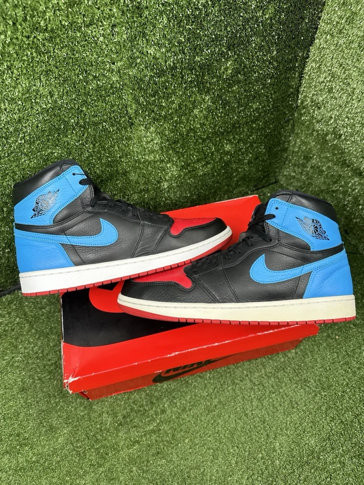Talla 14 - Jordan 1 High OG UNC To Chicago 2020 W 12.5 Hombres Foto 1 de 4